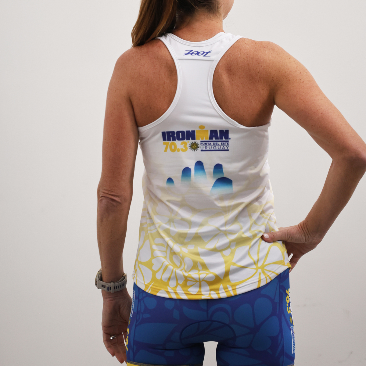 Women's LTD Run Singlet 'Amarilla' - Imagen 2