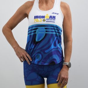 Women's LTD Run Singlet 'Azul'