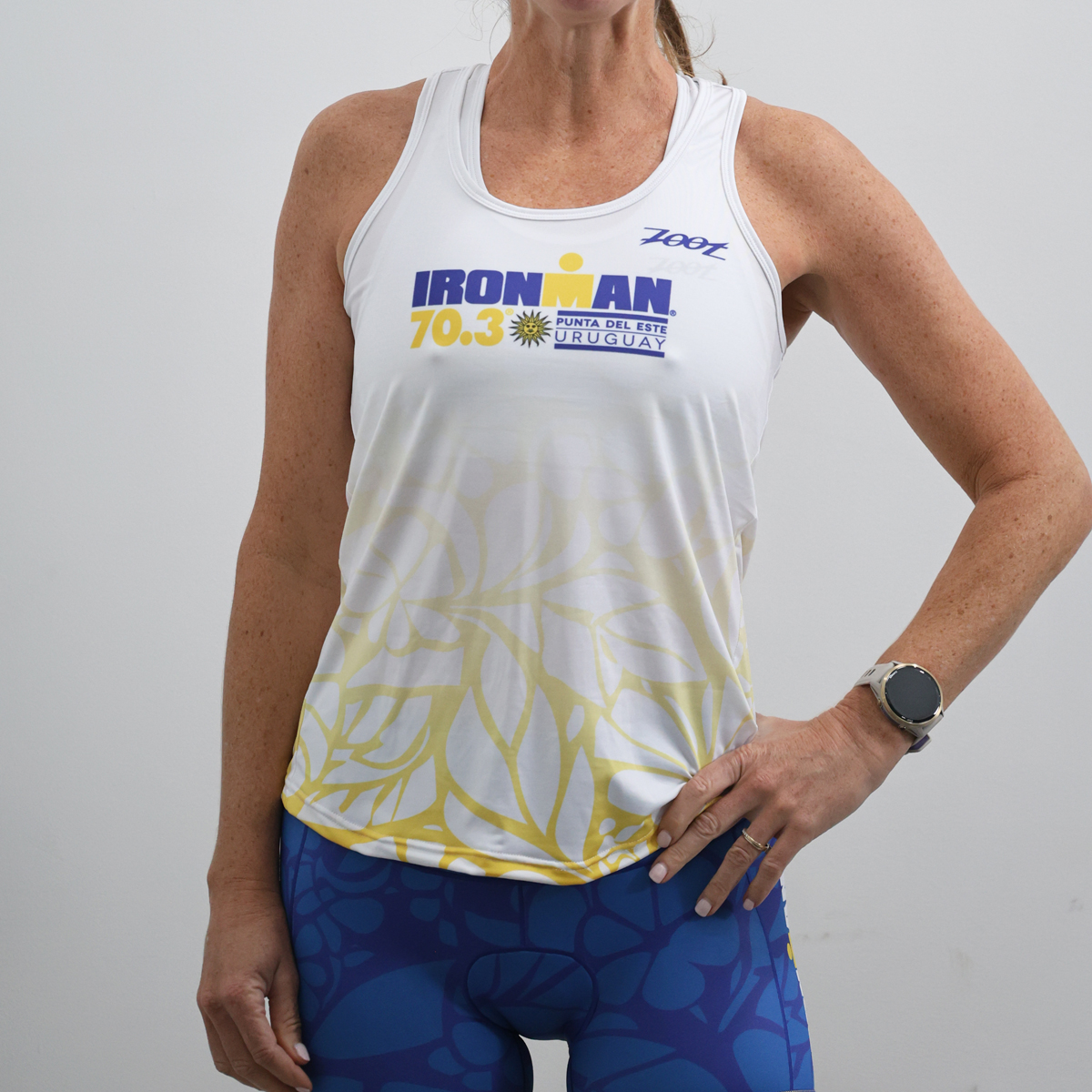 Women's LTD Run Singlet 'Amarilla'
