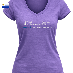 Remera 'Distancias' Maratón de Punta del Este